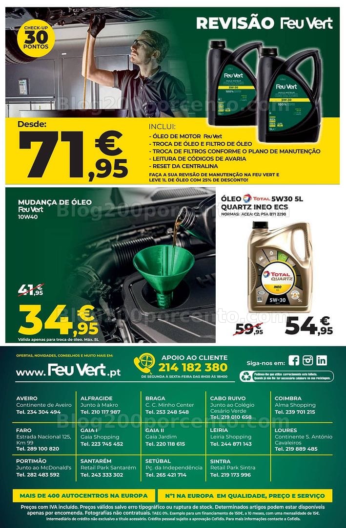 Antevisão Folheto FEU VERT Promoções de 30 abril a 13 maio